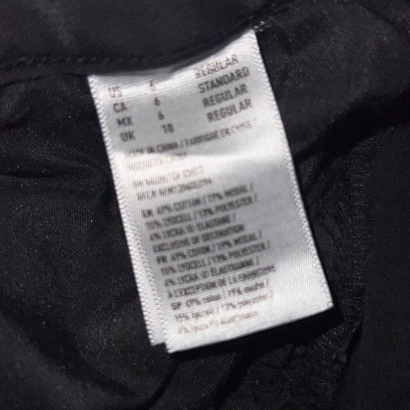 American Eagle Outfitters Highest Rise Jegging Jeans Lace up Black Size 6 - Picture 6 of 16